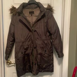 Banana Republic Olive Green Puffer